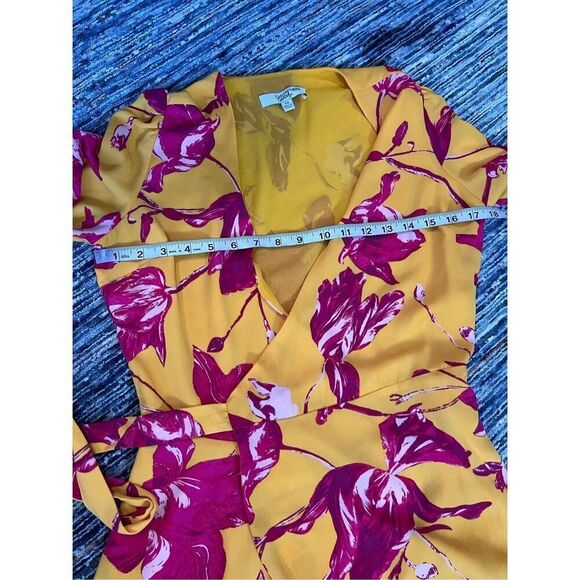 Color Me Courtney Eleanor Wrap Dress size XS - Picture 8 of 10